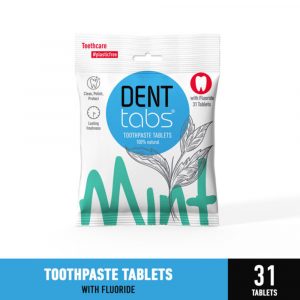 Denttabs Toothpaste Tablets With Fluoride