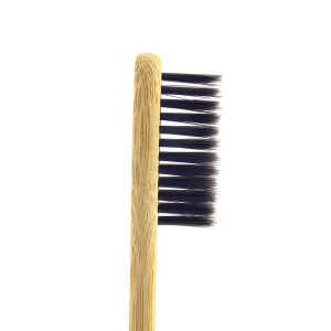 Bamboo Toothbrush - Charcoal (Kids) Nylon Bristle