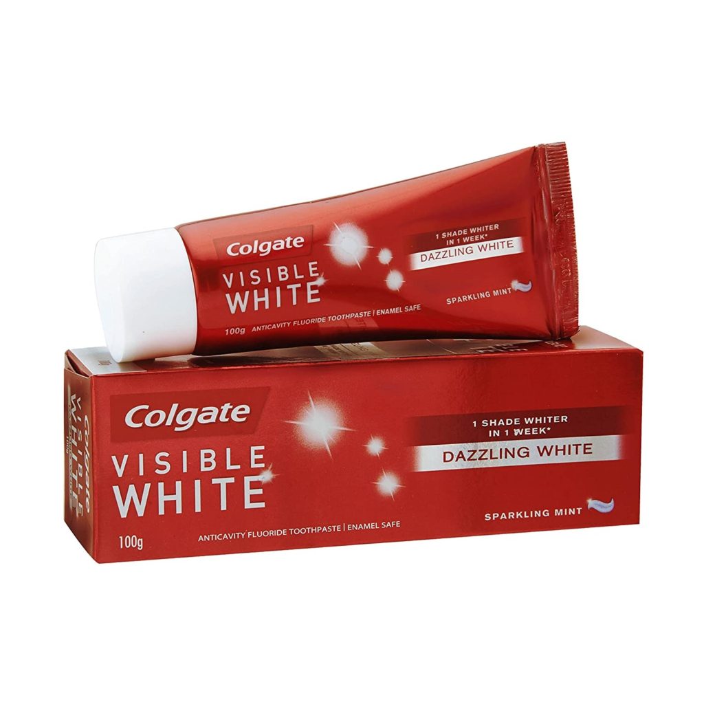 Colgate Visible White 100gm - ToothandGums.com